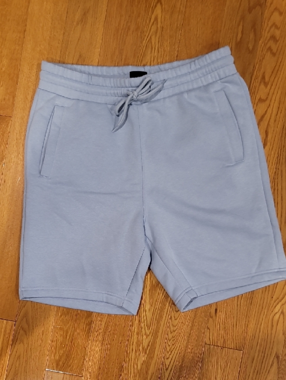 H&M Light Blue Athletic Drawstring Shorts - Picture 11 of 15